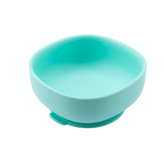 Assiette Bébé Ventouse en Forme de Bol sur fond blanc