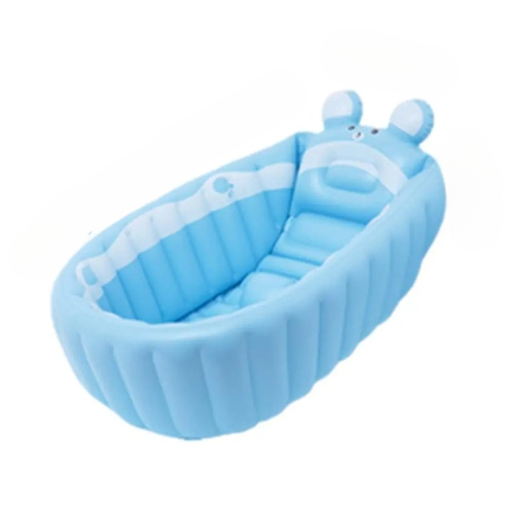 Baignoire Bébé Gonflable et Pliable au Design de Souris