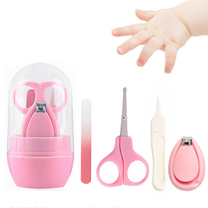 Coupe Ongle Bébé Rose avec Accessoires