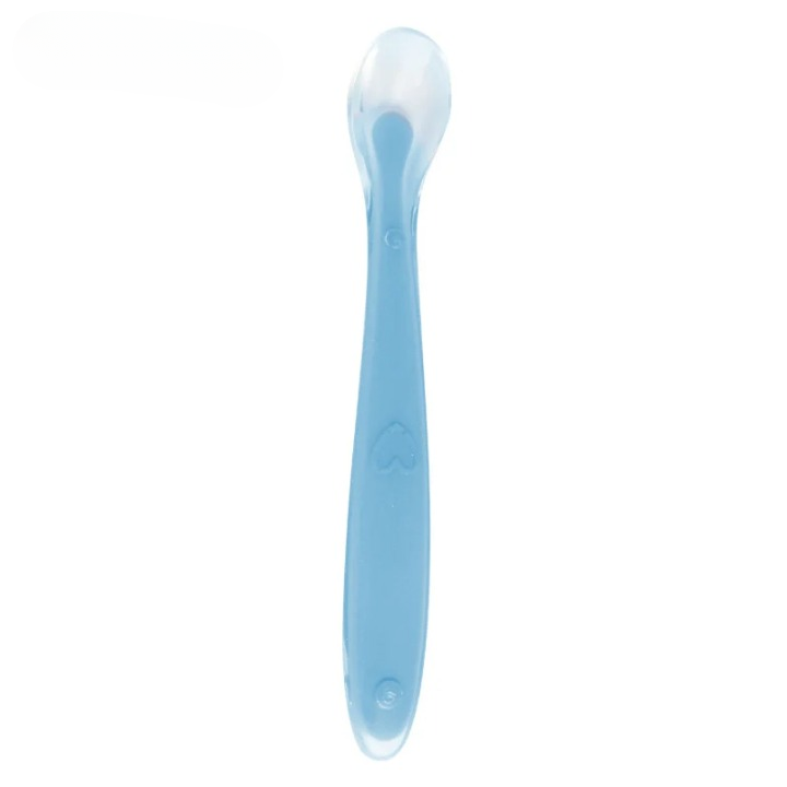 Cuillère Bébé en Silicone Souple