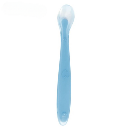 Cuillère Bébé en Silicone Souple