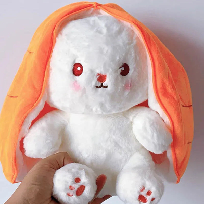 Doudou Animal Lapin avec Carotte