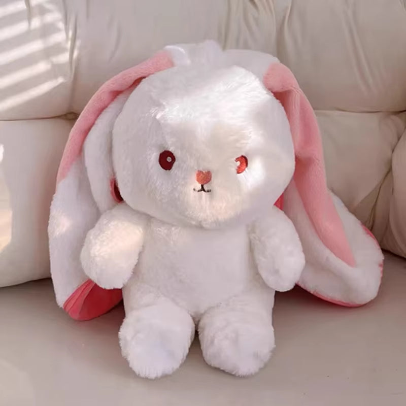 Doudou Animal Lapin avec Fraise