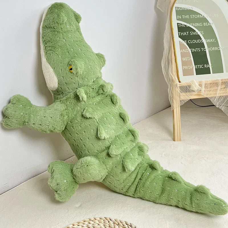 Doudou Géant Divertissant en Forme de Crocodile