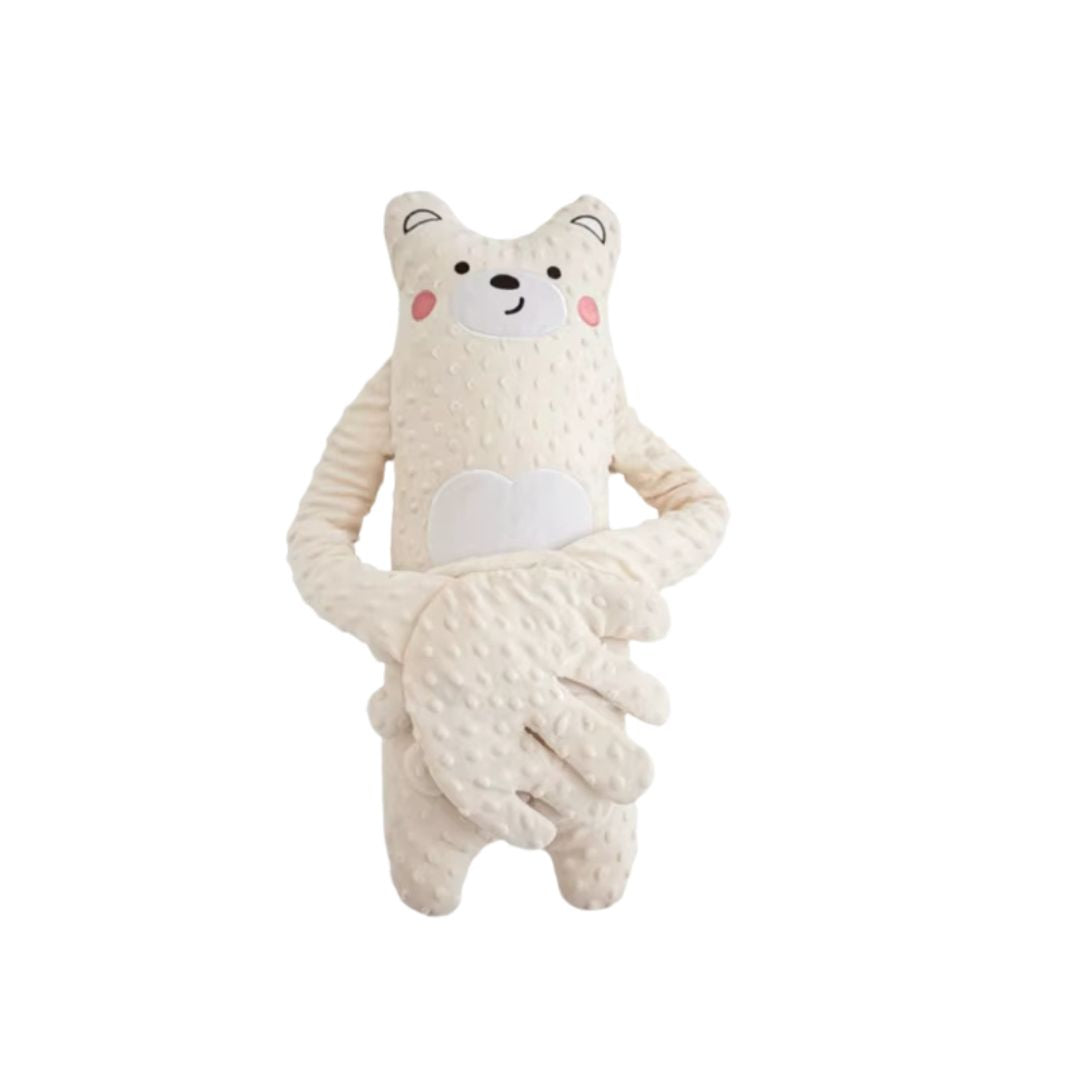 Grand Doudou Animal Chauffant sur fond blanc