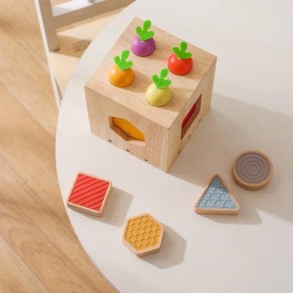 Jeu Éveil Bébé Cube Géométrique Multifonction