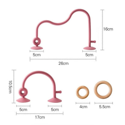 Lot de Deux Jouets Bébé Circuit de Motricité avec Ventouses