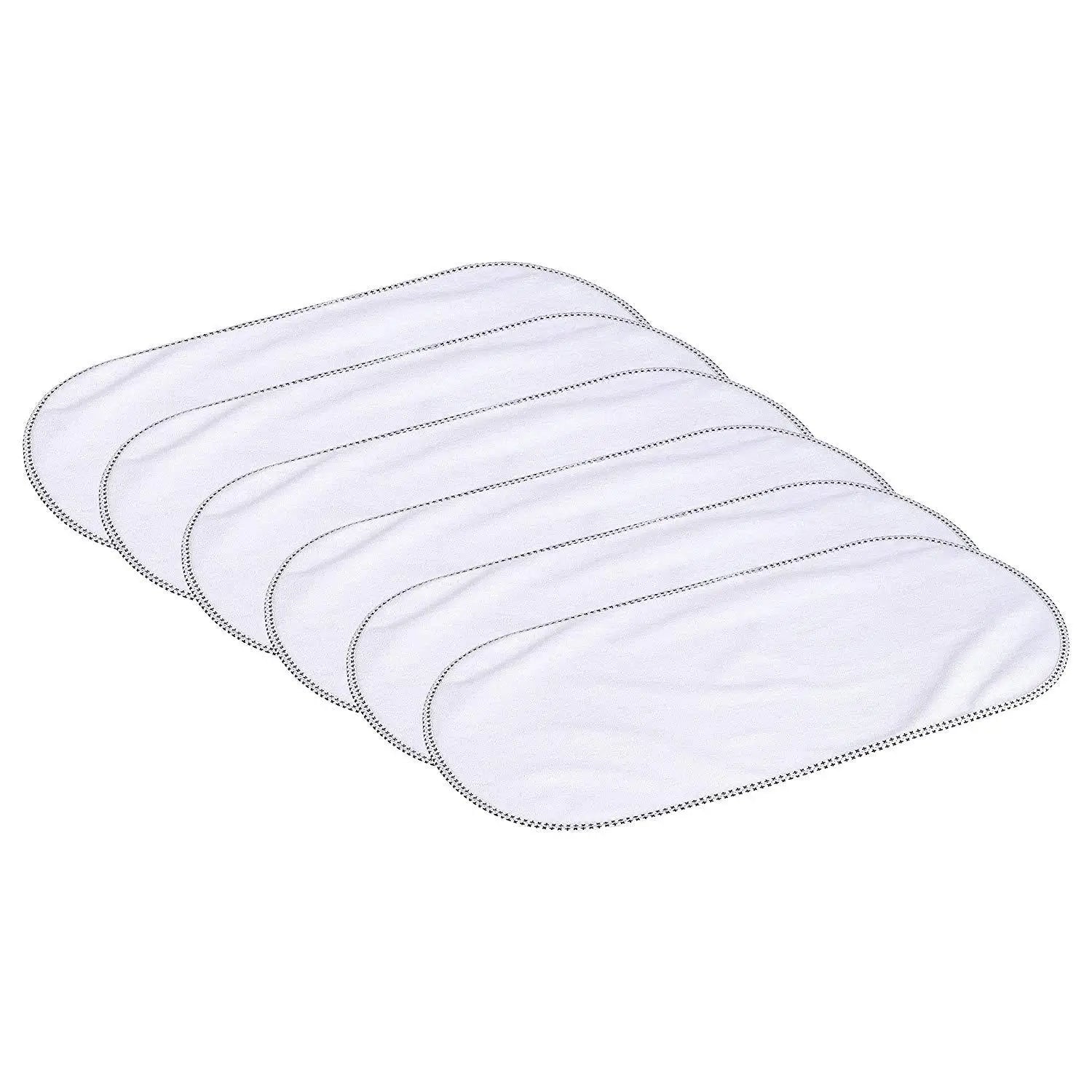 Lot de Six Protèges Matelas Blancs et Imperméables