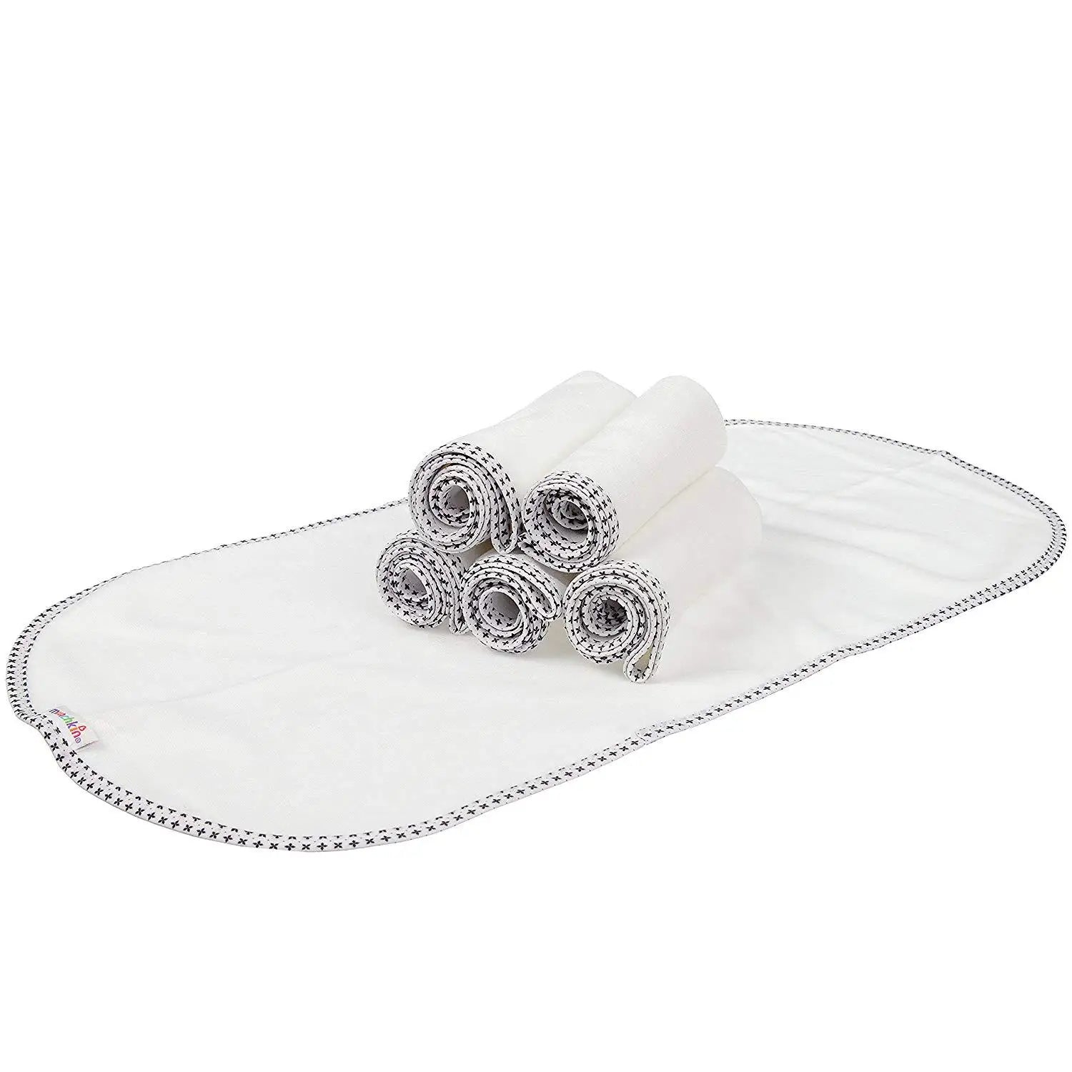 Lot de Six Protèges Matelas Blancs et Imperméables