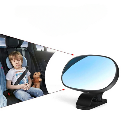 Miroir Voiture Bébé Noir à Clipser