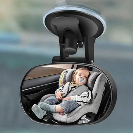 Miroir Voiture Bébé Noir à Clipser